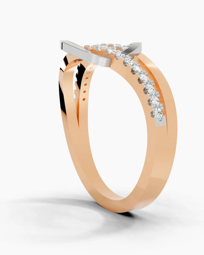 Celestial Twin Path Women Ring