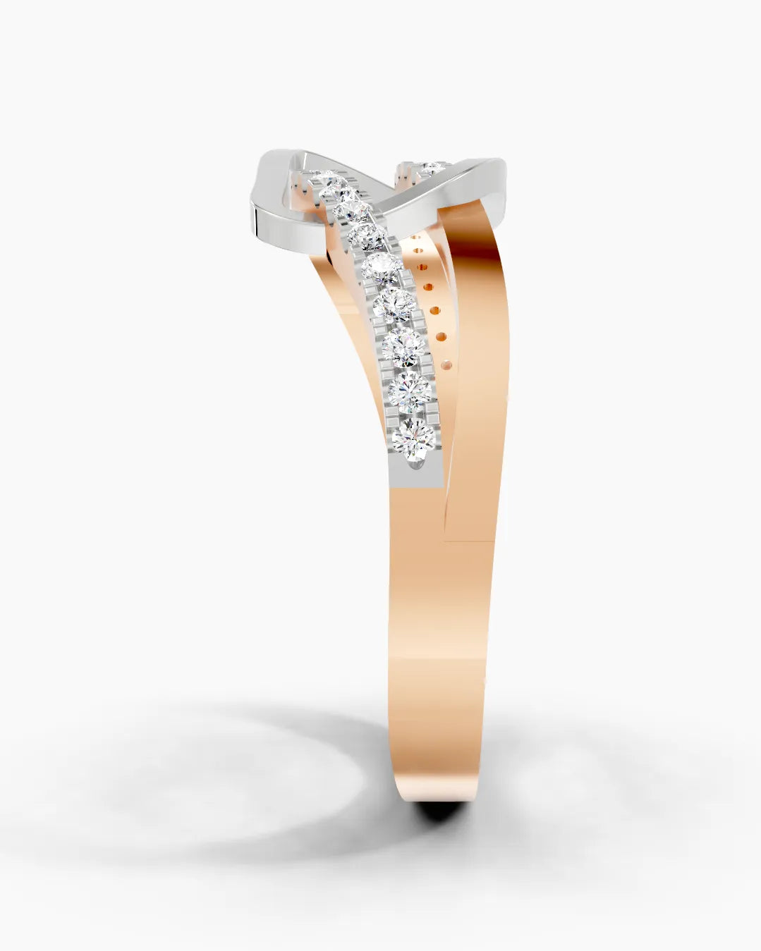 Celestial Twin Path Women Ring