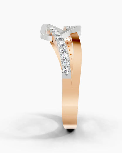 Celestial Twin Path Women Ring