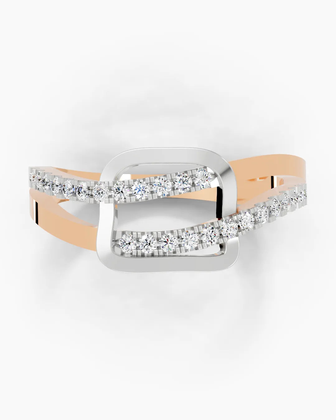 Celestial Twin Path Women Ring