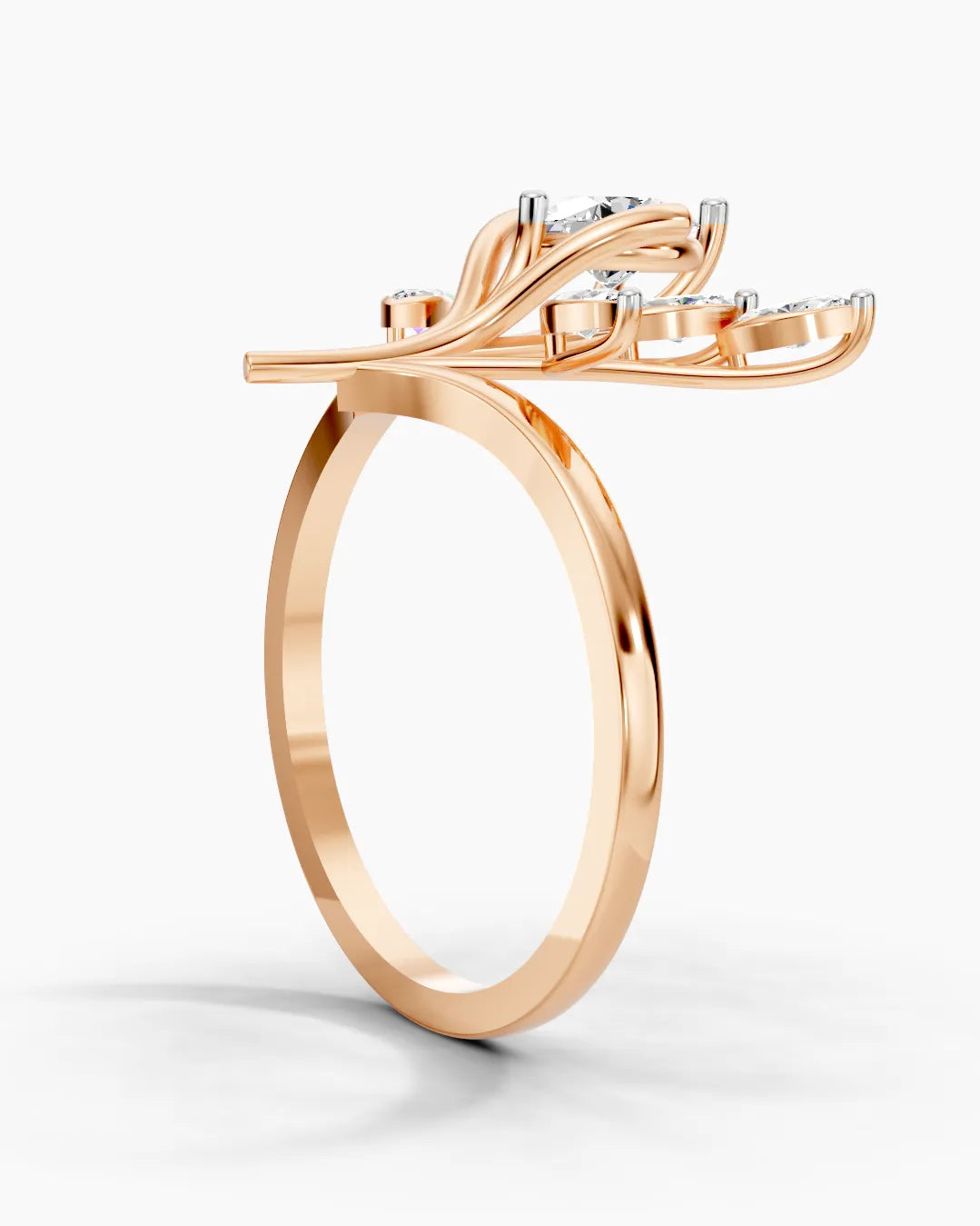 Nature’s Embrace Leaf Women Ring