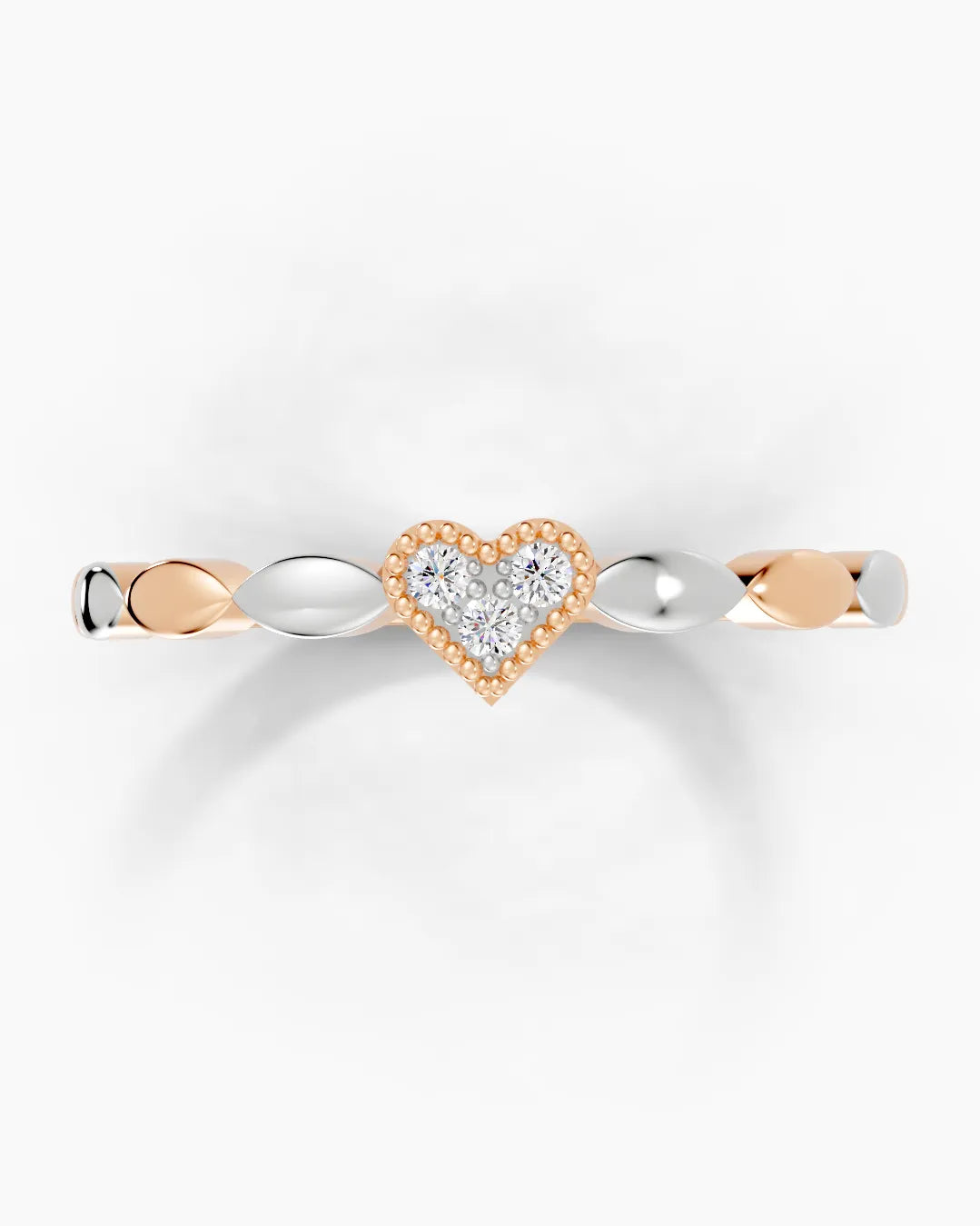 Trinity Heart Women Ring