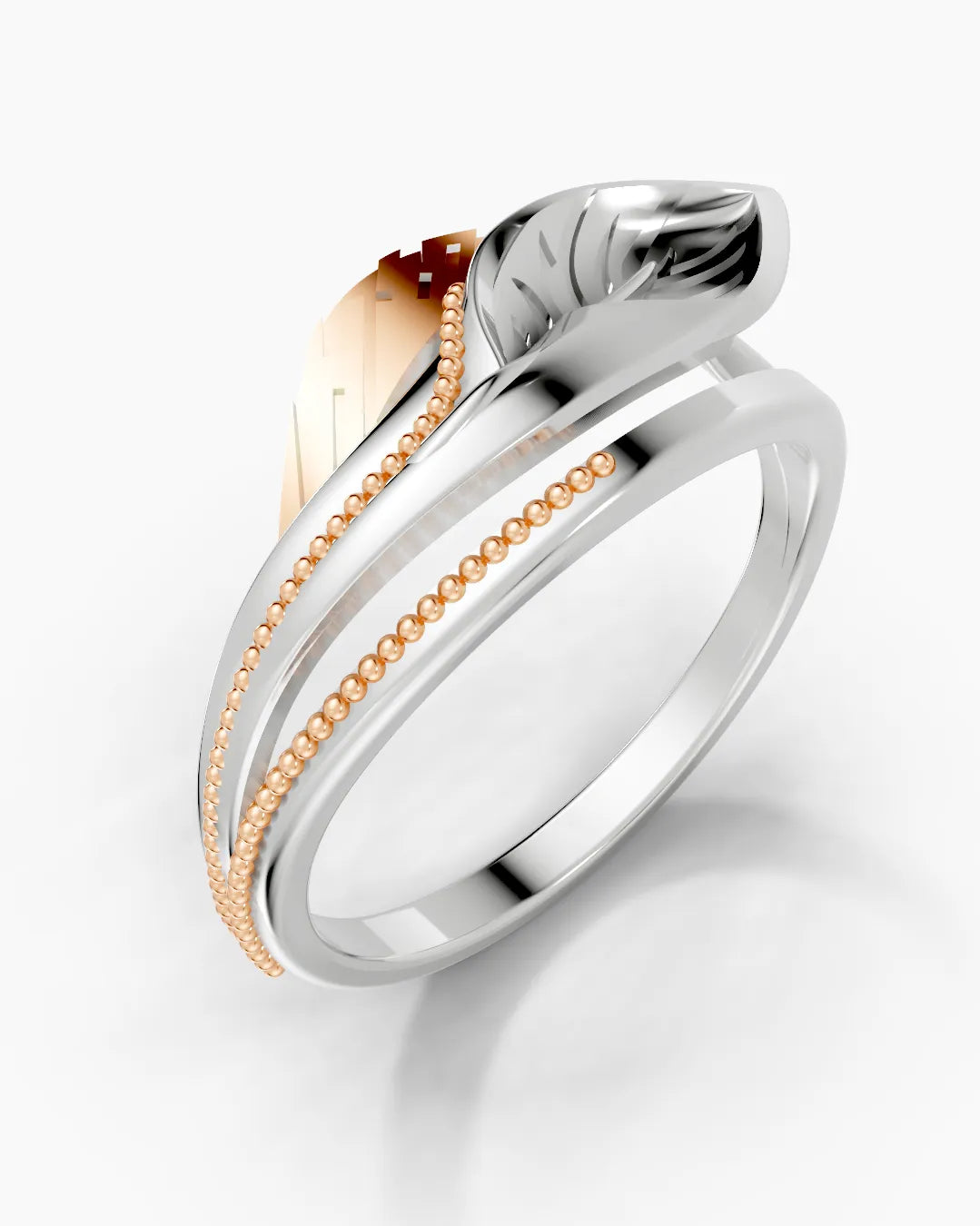 Whispering Leaves Women Ring