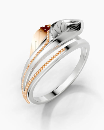 Whispering Leaves Women Ring