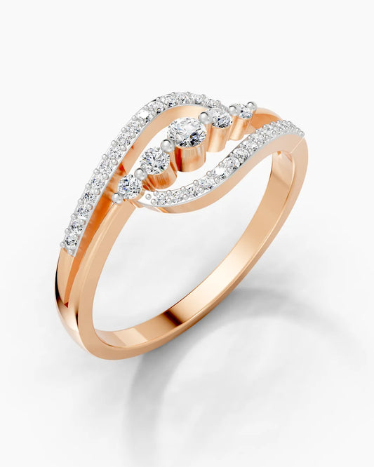 Graceful Curve Women Ring