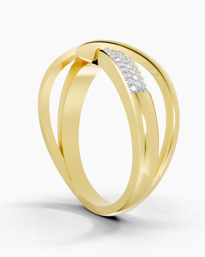 Gleaming Arc Women Ring