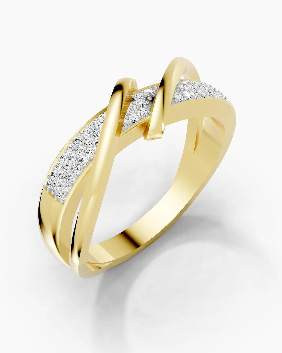 Gleaming Arc Women Ring