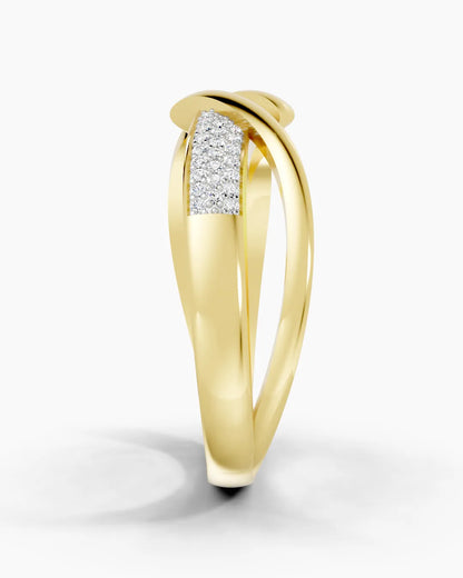 Gleaming Arc Women Ring
