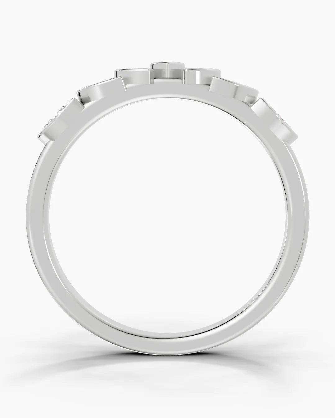 Flora Shine Leaf Women Ring