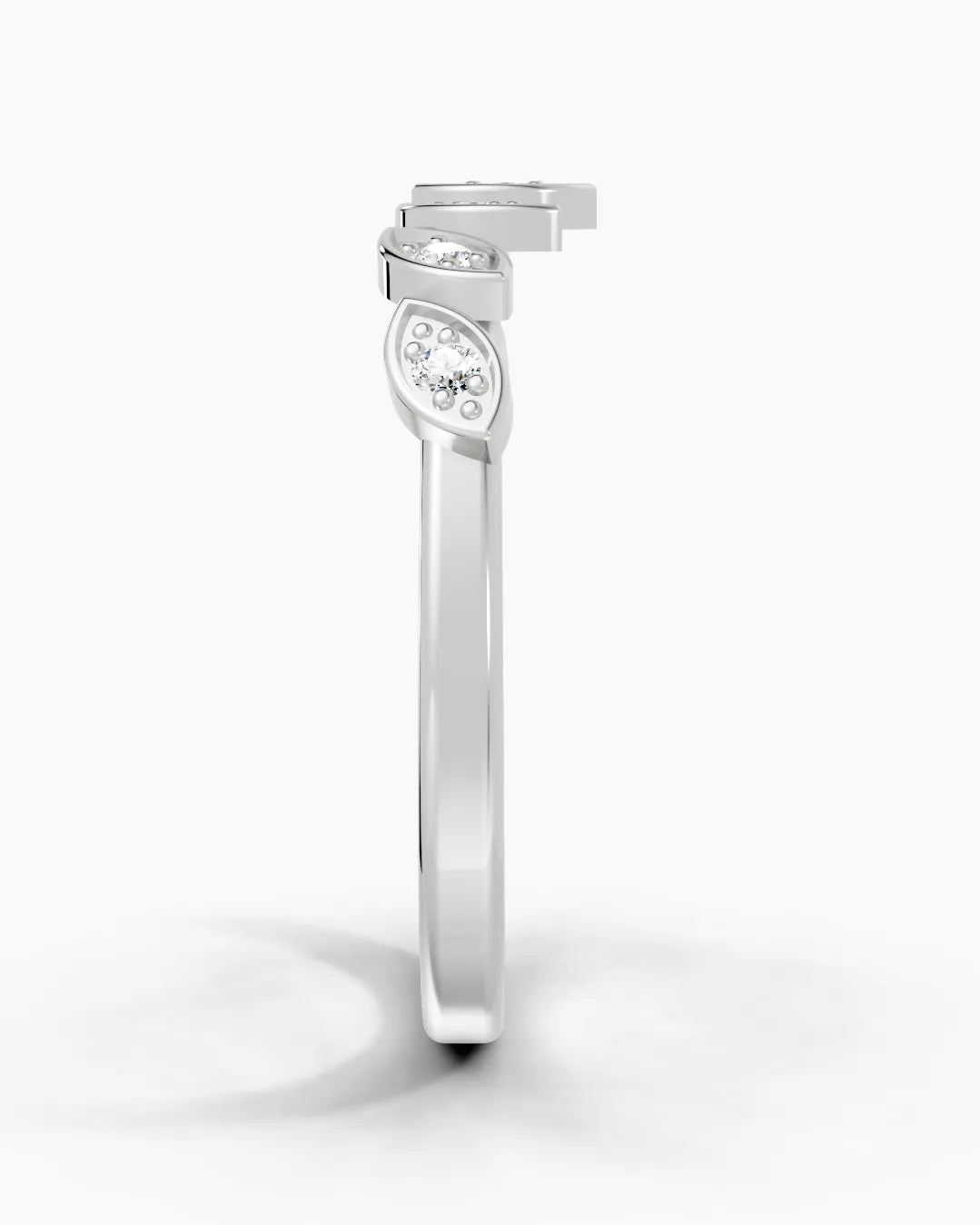 Flora Shine Leaf Women Ring