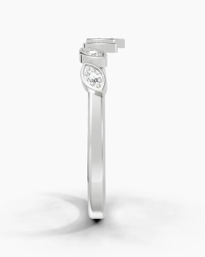 Flora Shine Leaf Women Ring