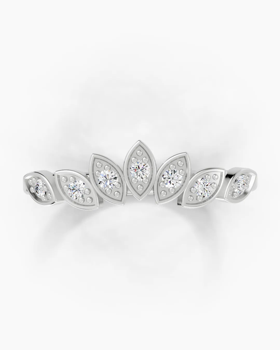 Flora Shine Leaf Women Ring