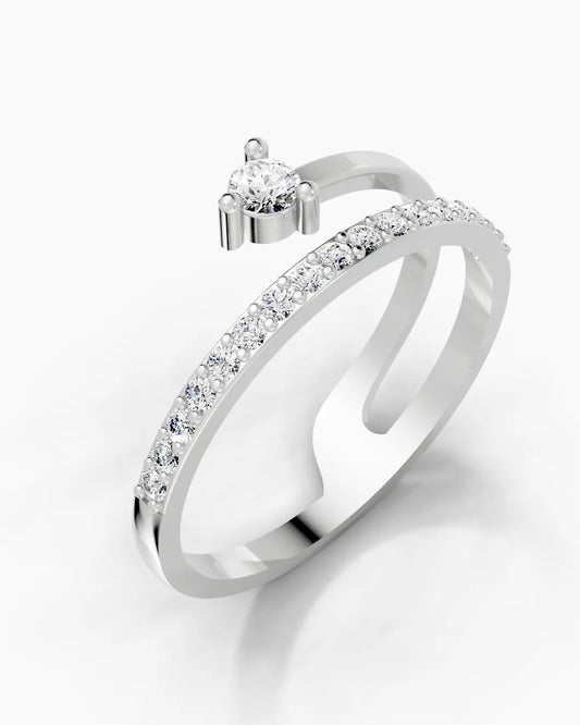 Divine Dual Spark Women Ring