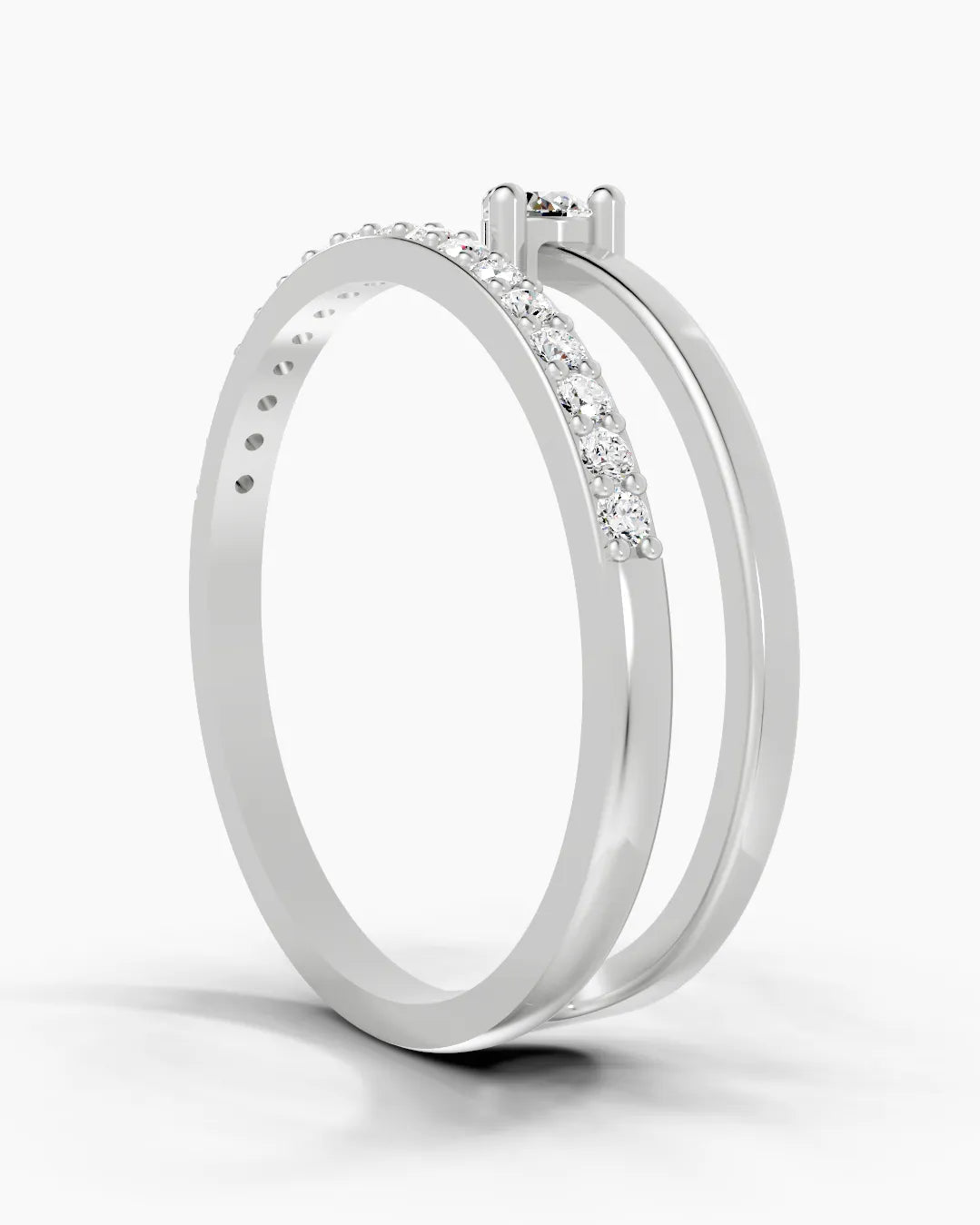 Divine Dual Spark Women Ring