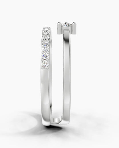 Divine Dual Spark Women Ring