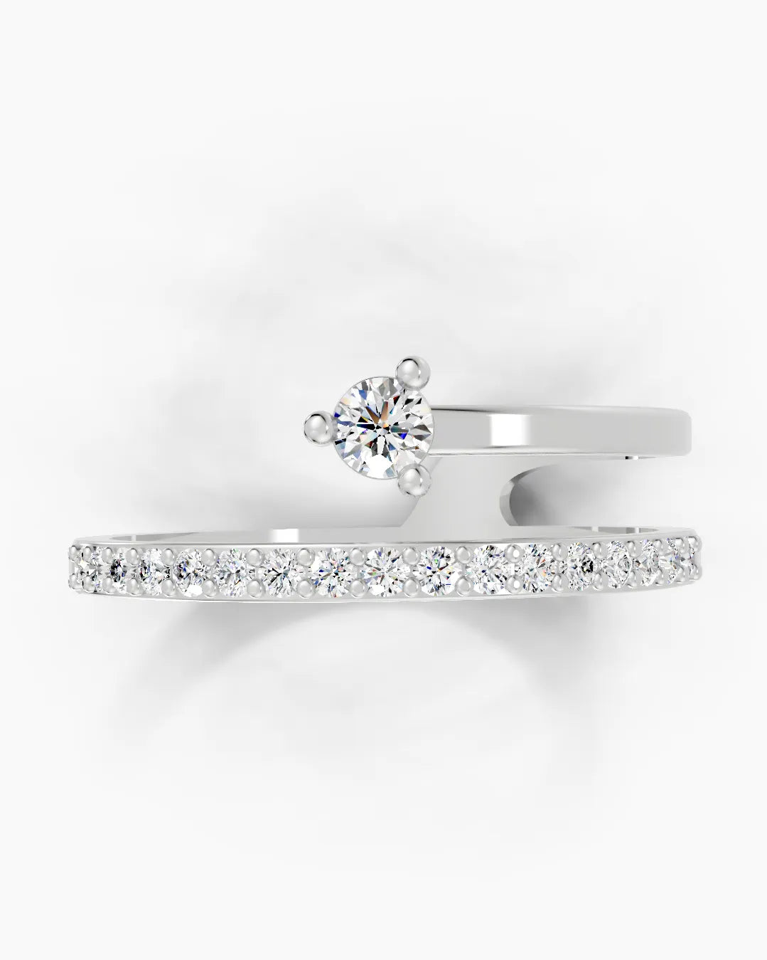 Divine Dual Spark Women Ring
