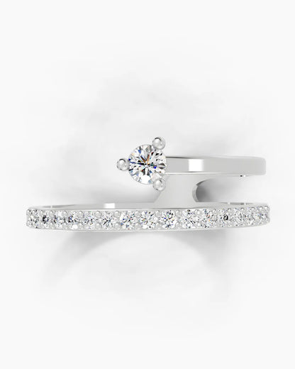 Divine Dual Spark Women Ring