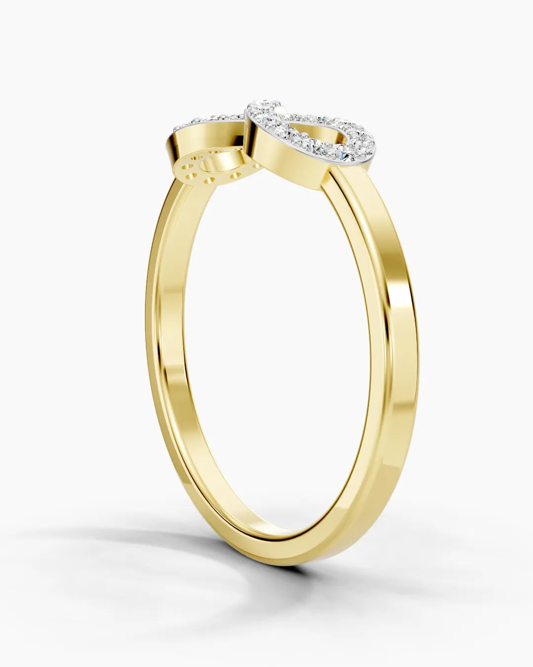 Aurora Infinity Loop Women Ring