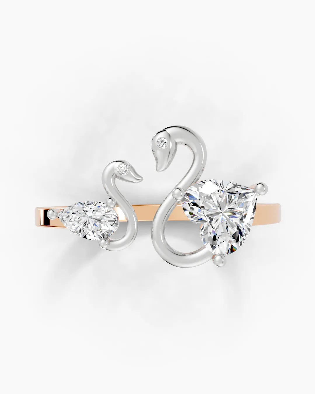 Majestic Swan Women Ring