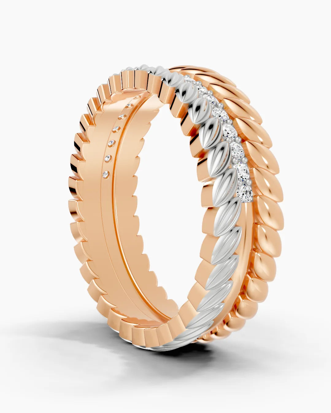 Everleaf Diamond Men Ring
