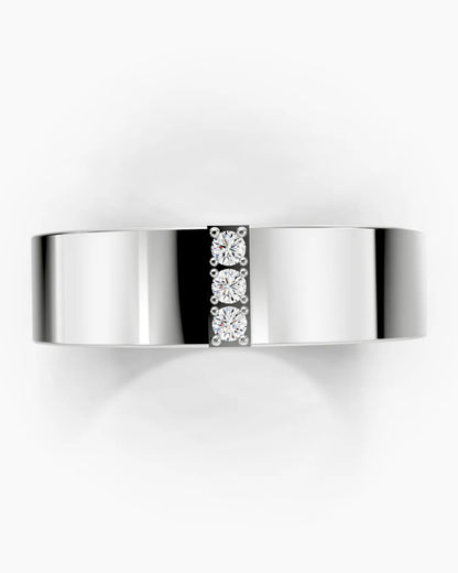 Central Lumen Men Ring