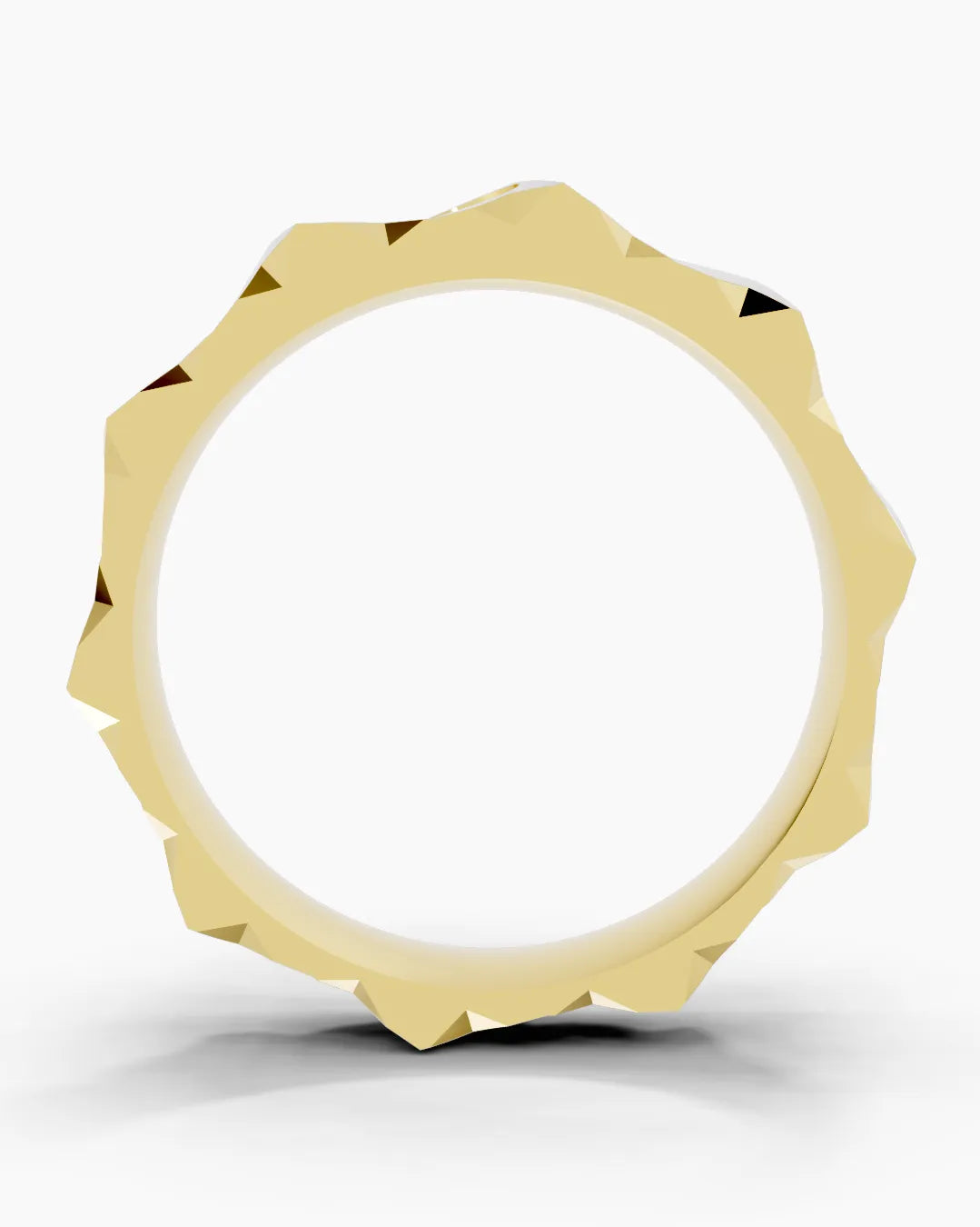 Urban Stone Textured Men Ring