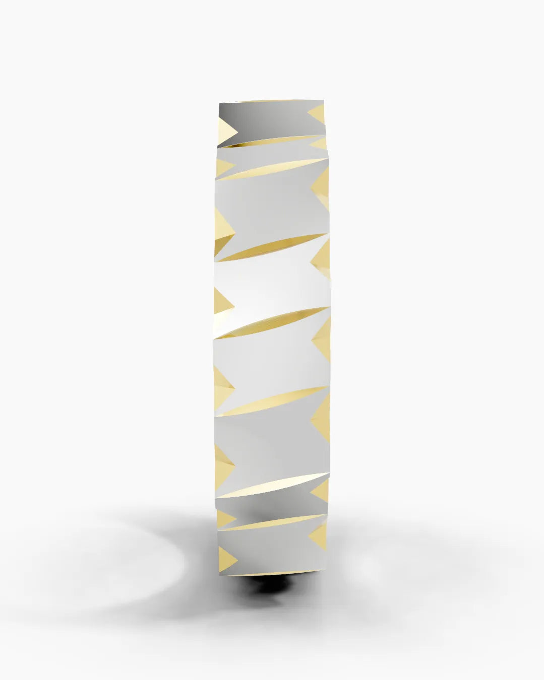 Urban Stone Textured Men Ring