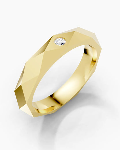 Royal Crest Diamond Men Ring