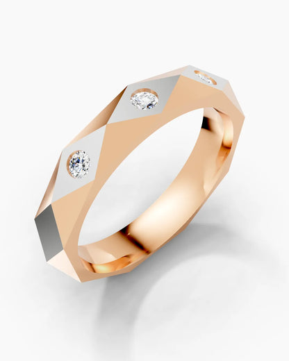 Midnight Stone Men Ring