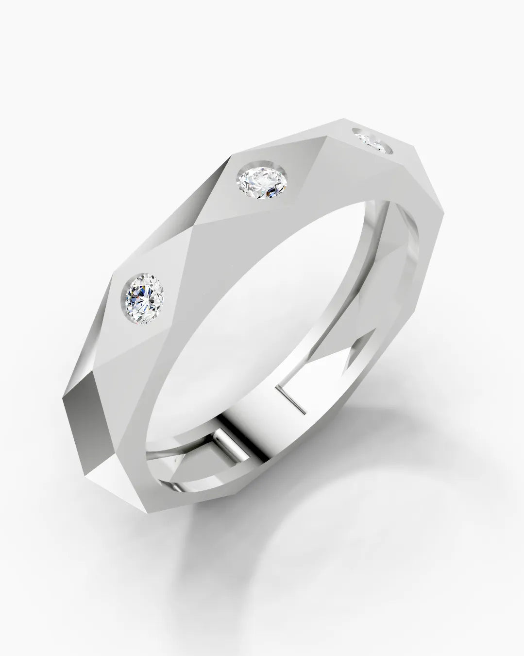 Prime Edge Diamond Men Ring