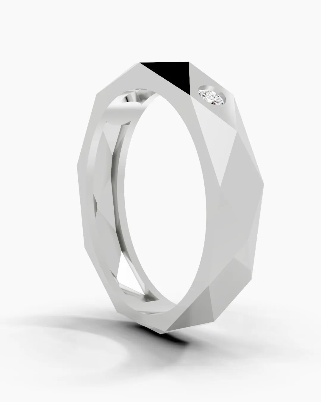 Prime Edge Diamond Men Ring