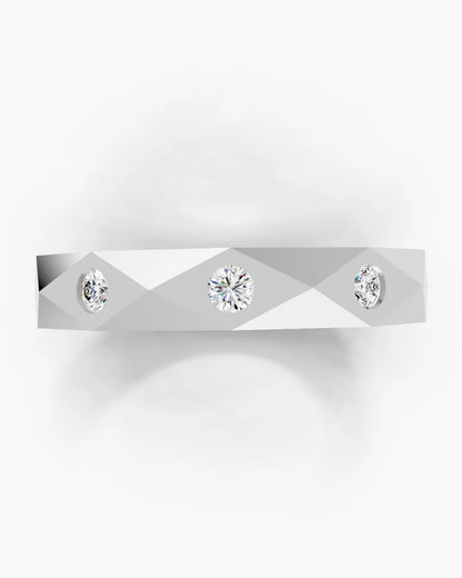 Prime Edge Diamond Men Ring
