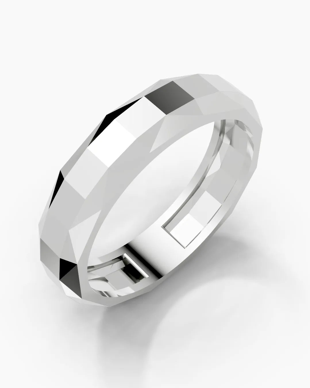 Onyx Glow Diamond Men Ring