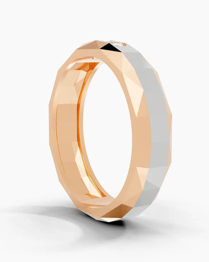 Steel Crown Diamond Men Ring