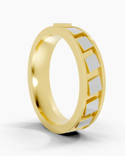 Arctic Line Diamond Men Ring