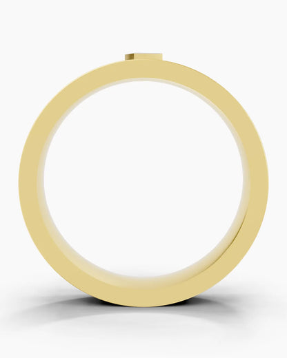 Arctic Line Diamond Men Ring
