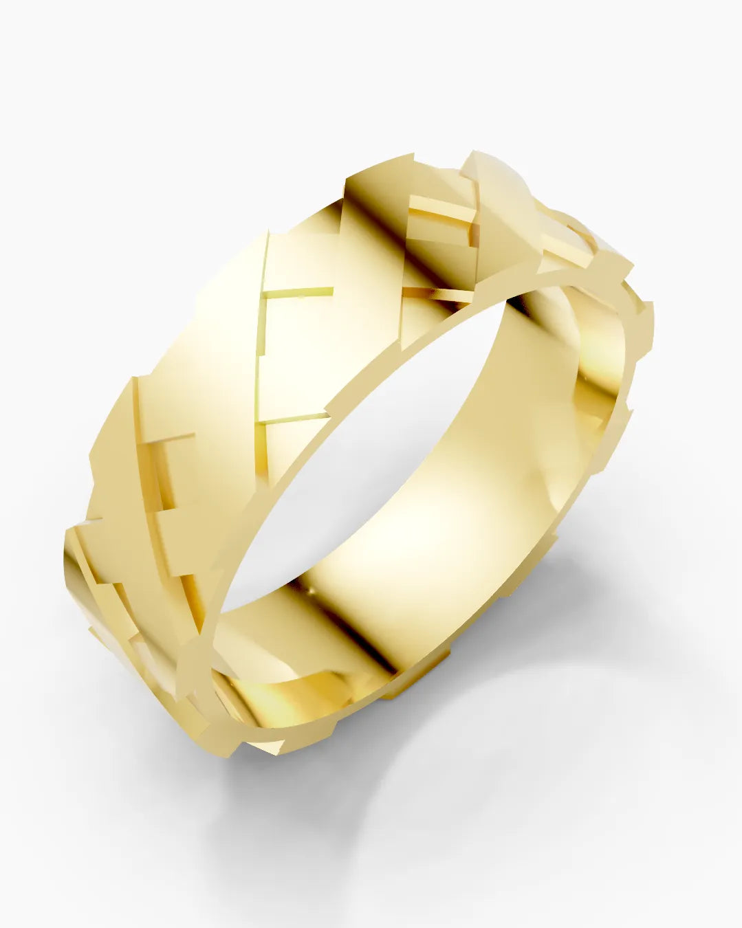 Hammerline Diamond Men Ring