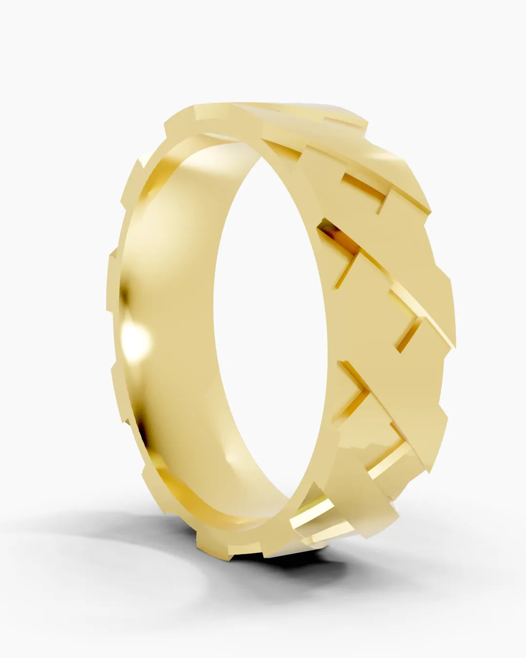 Hammerline Diamond Men Ring