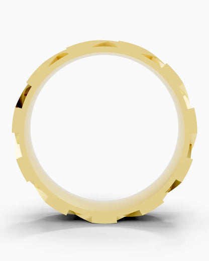Hammerline Diamond Men Ring