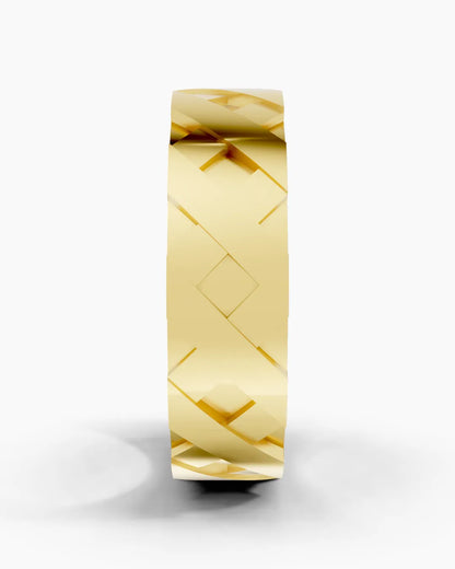Hammerline Diamond Men Ring