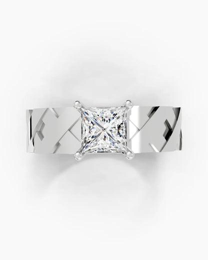 Carbon Matte Men Ring