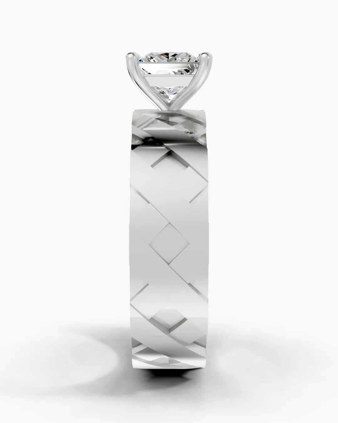 Carbon Matte Men Ring