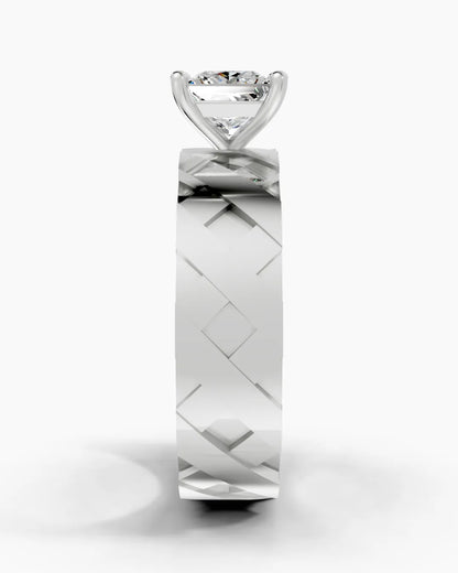 Carbon Matte Men Ring