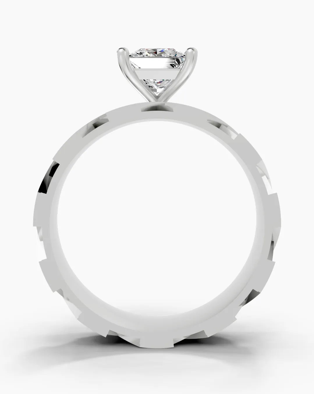 Carbon Matte Men Ring