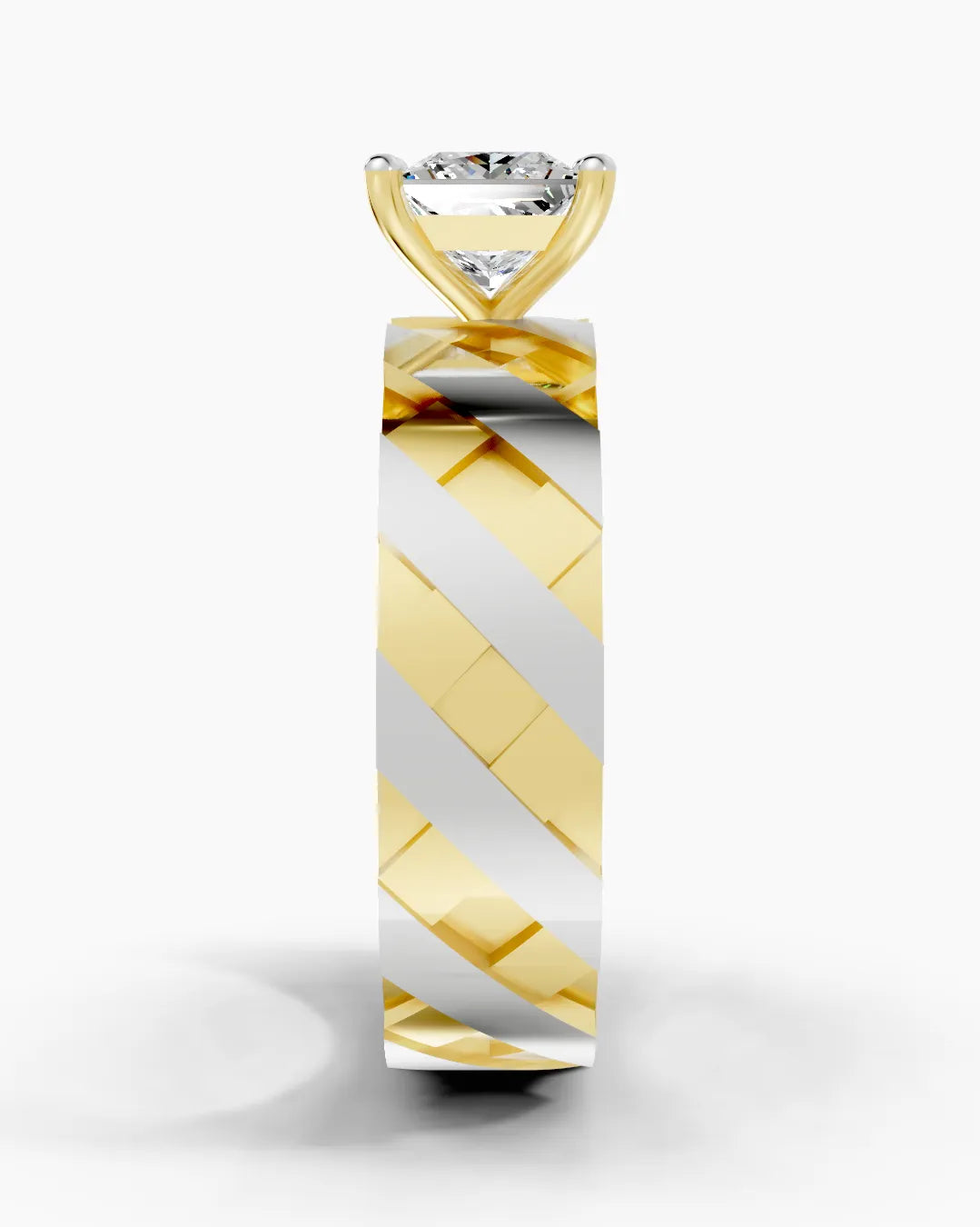 Urban Grid Men Ring