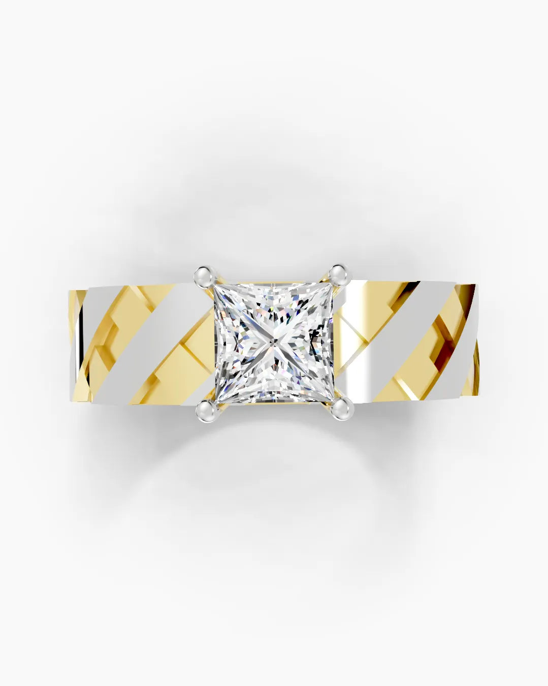 Urban Grid Men Ring