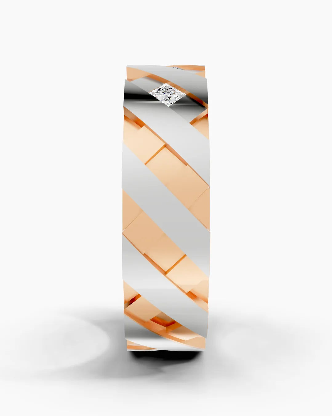 CrossGrid Diamond Men Ring