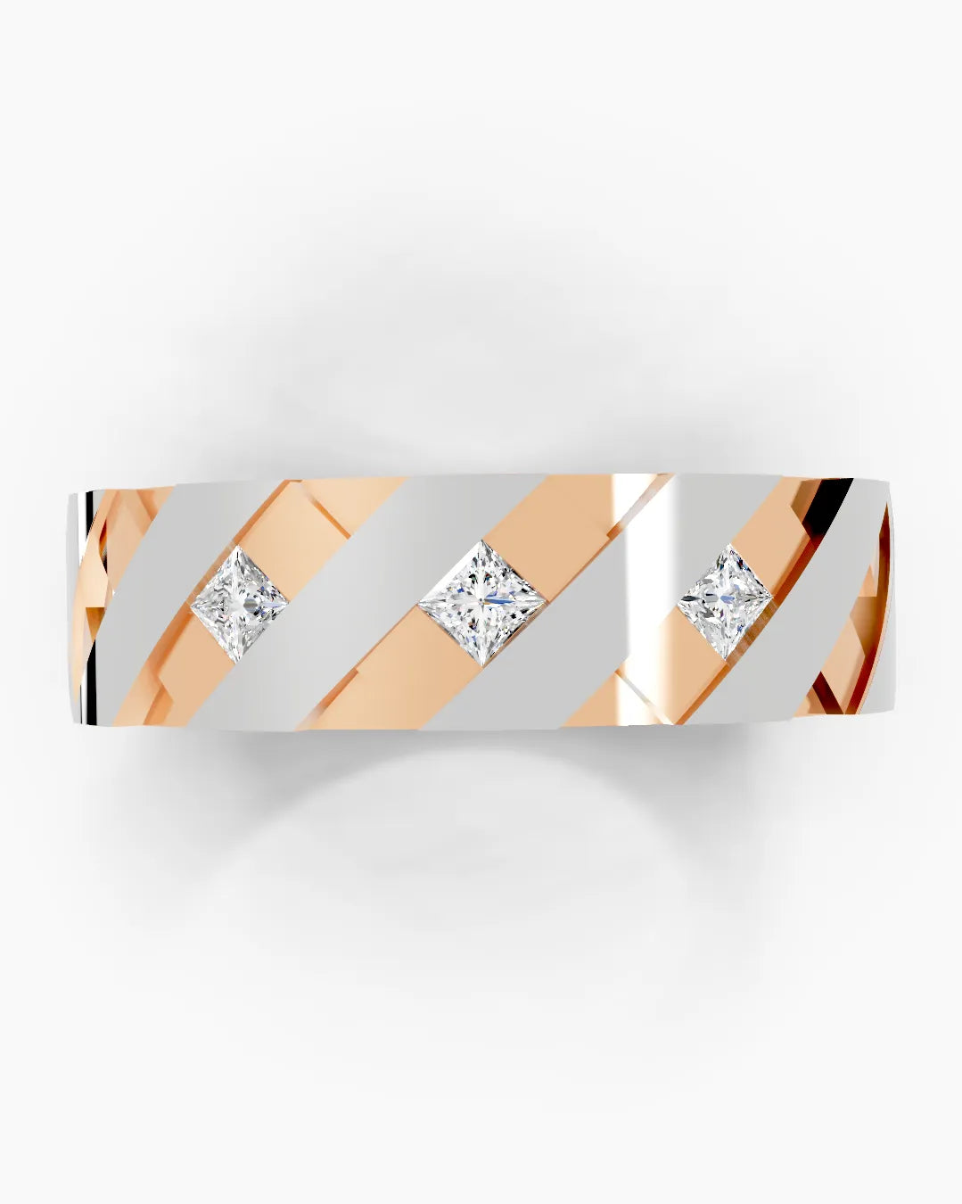 CrossGrid Diamond Men Ring