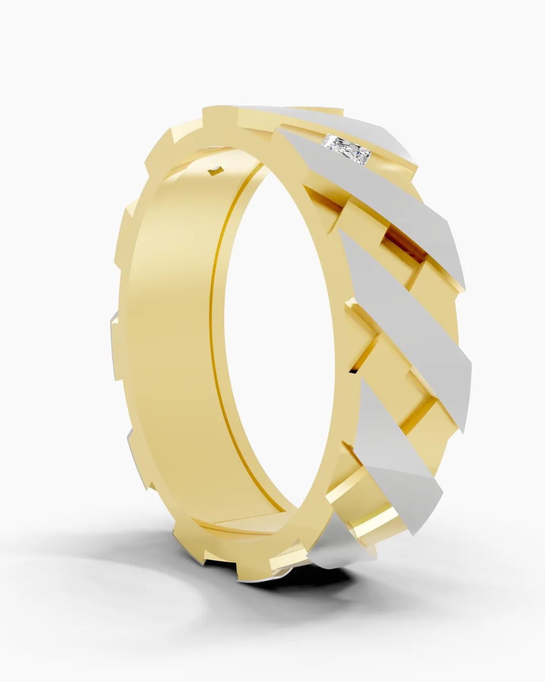 Prestige Grid Men Ring