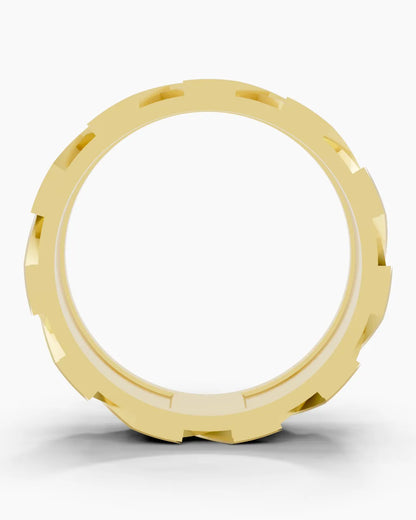 Prestige Grid Men Ring